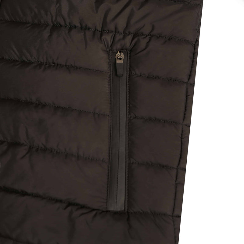 Stand Collar Puffer Jacket -