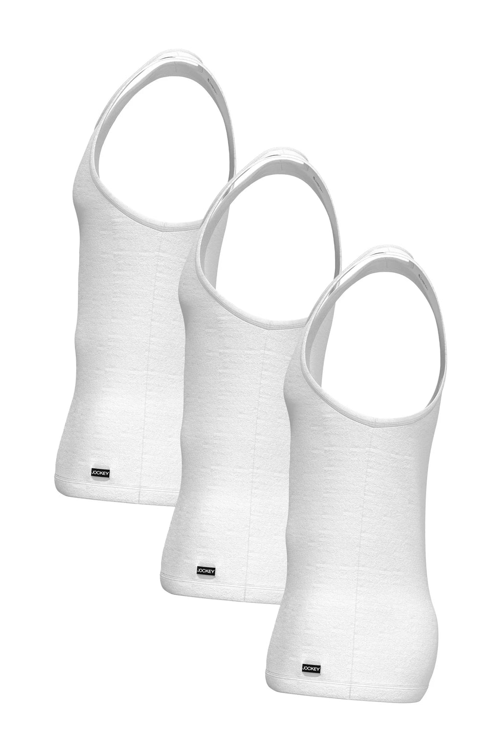 CLASIC VEST SLEEVELESS Athletic Undershirt Multi Pack (WHITE)