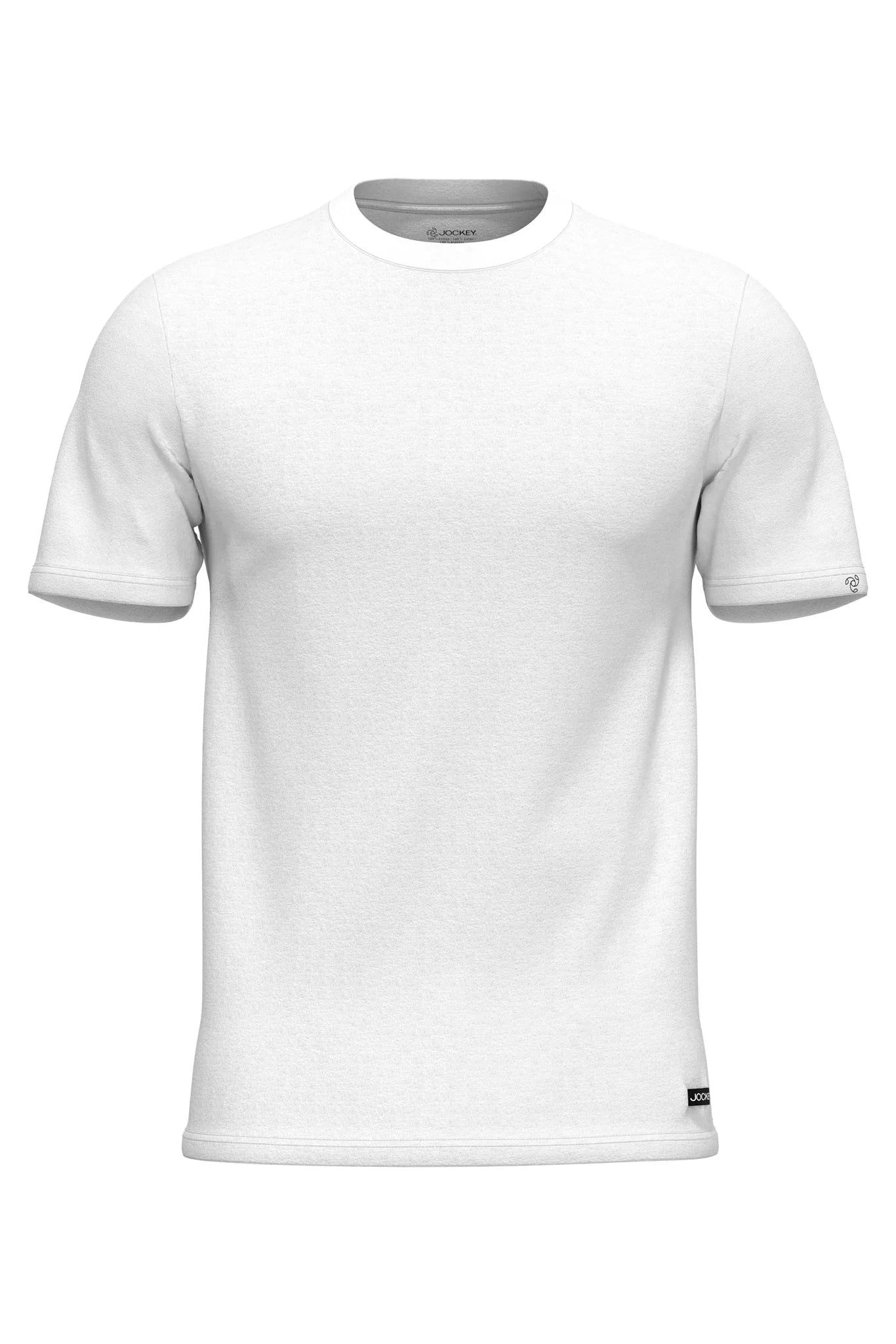 Deep Neck Undershirt Half Sleeves VEST (WHITE)