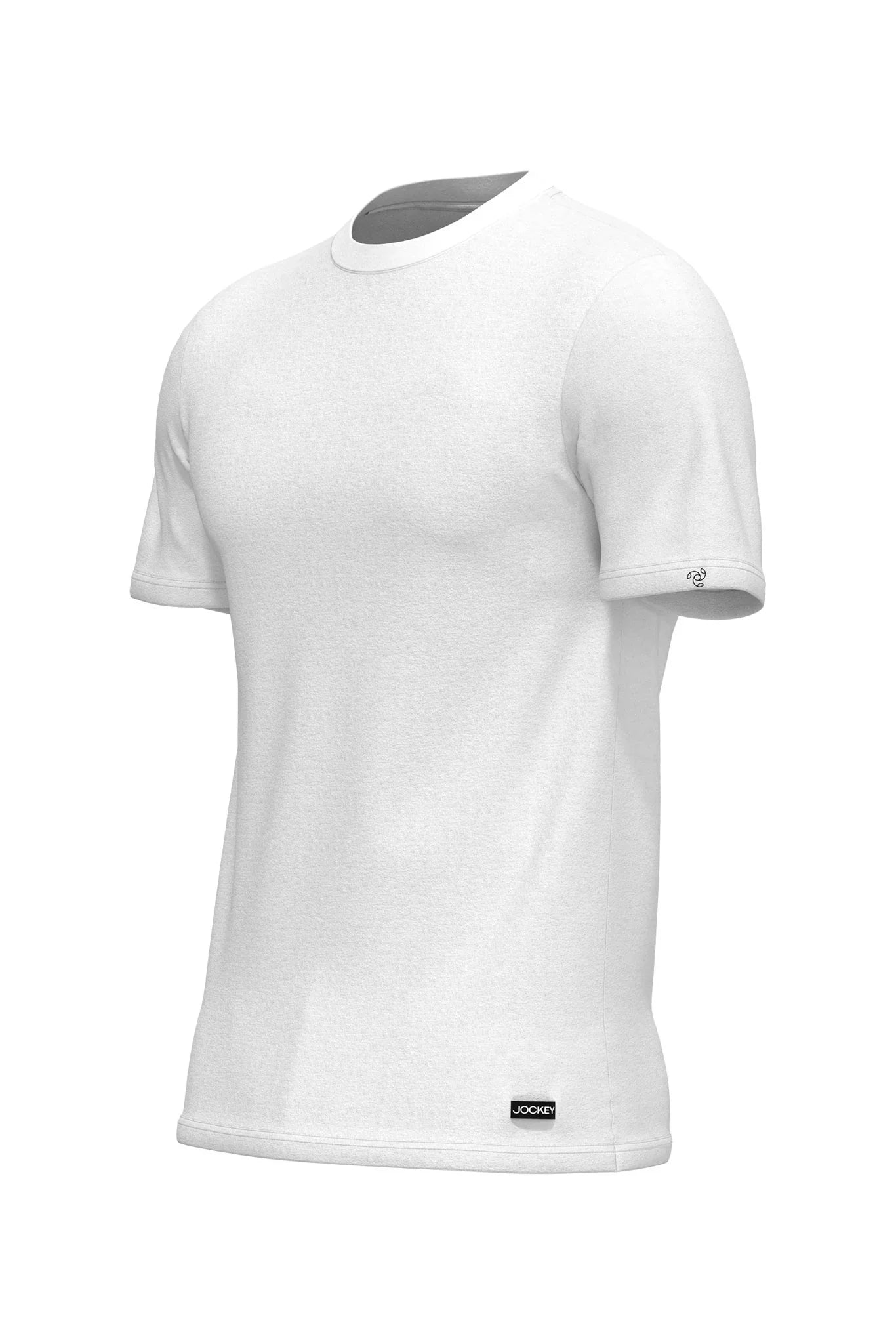 Deep Neck Undershirt Half Sleeves VEST (WHITE)