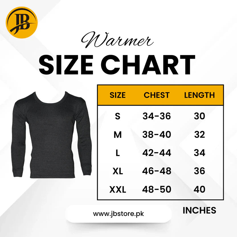 Thermal Warmer Wool Shirt - Charcoal Grey