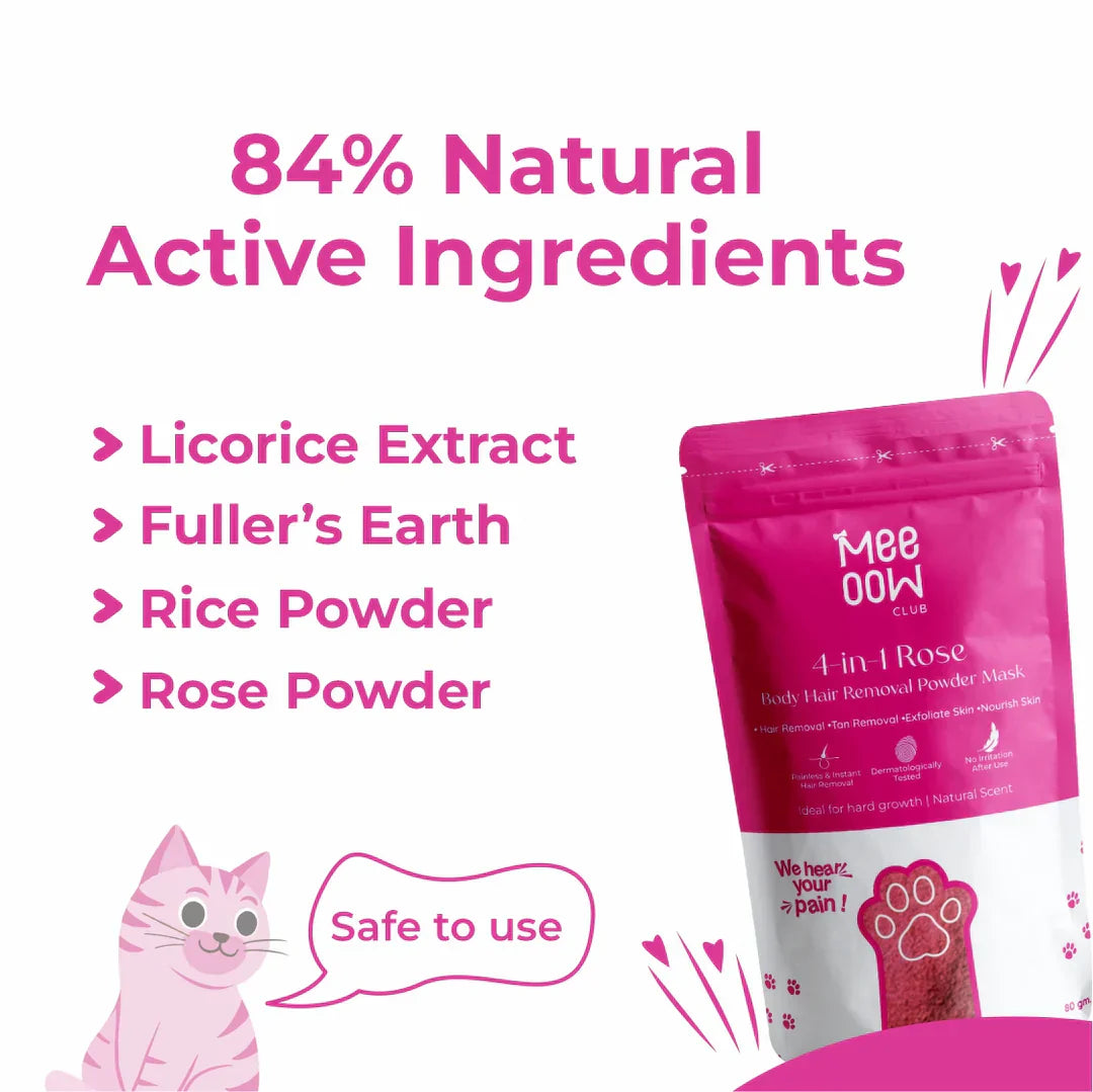 Maax MEOW BODY HAIR REMOVAL WAX POWDER - BUY 1 GET 1 FREE