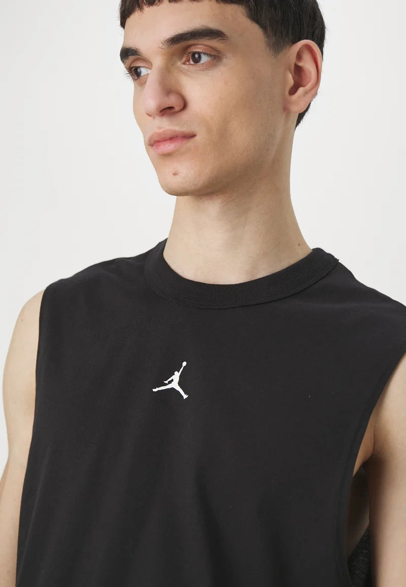 *PREMIUM Tank Tops Sleeveless Shirt BLACK