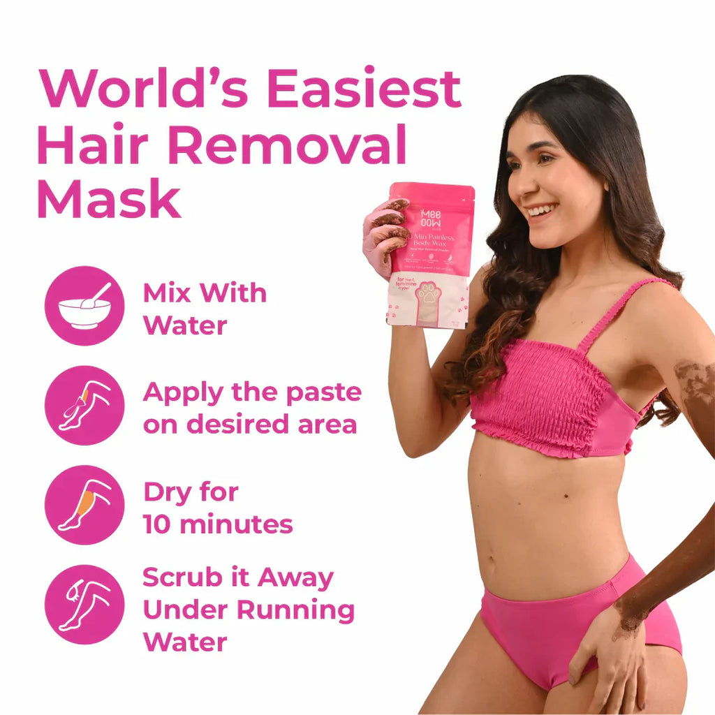 Maax MEOW BODY HAIR REMOVAL WAX POWDER - BUY 1 GET 1 FREE