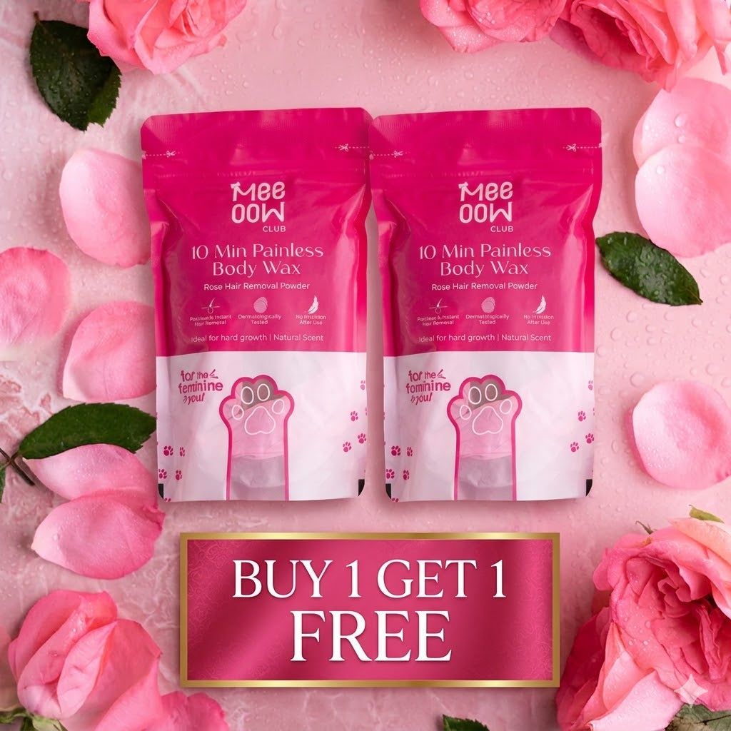 Maax MEOW BODY HAIR REMOVAL WAX POWDER - BUY 1 GET 1 FREE