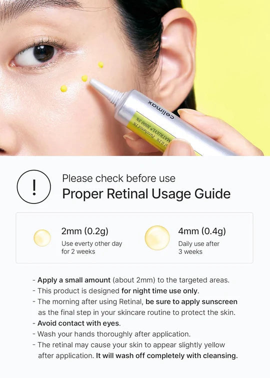 Maax Celimax Retinol Shot Tightening Booster | Advanced Firming & Anti-Aging Serum | Buy 1 Get 1 FREE