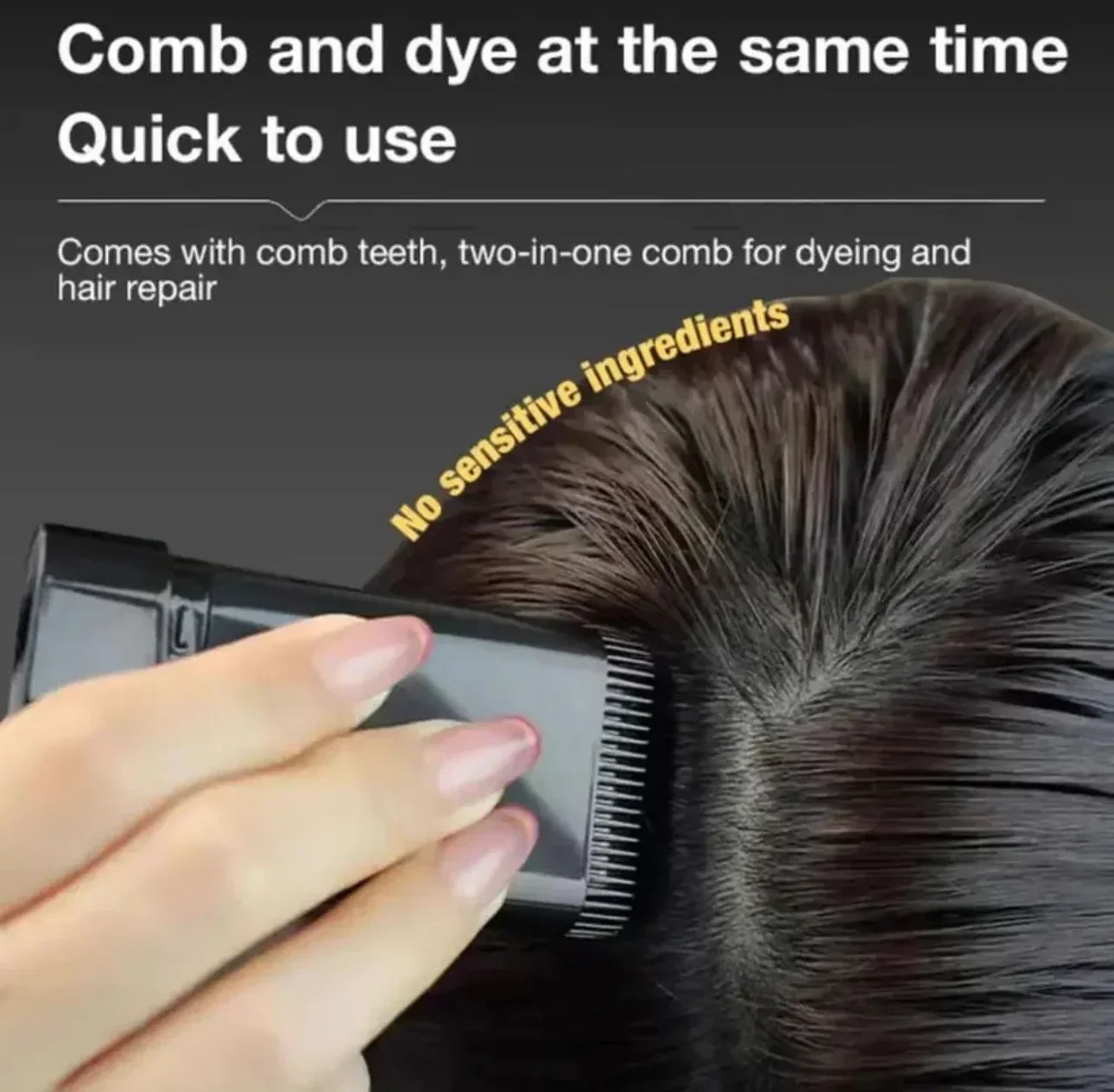 Instant Hair Dye Comb