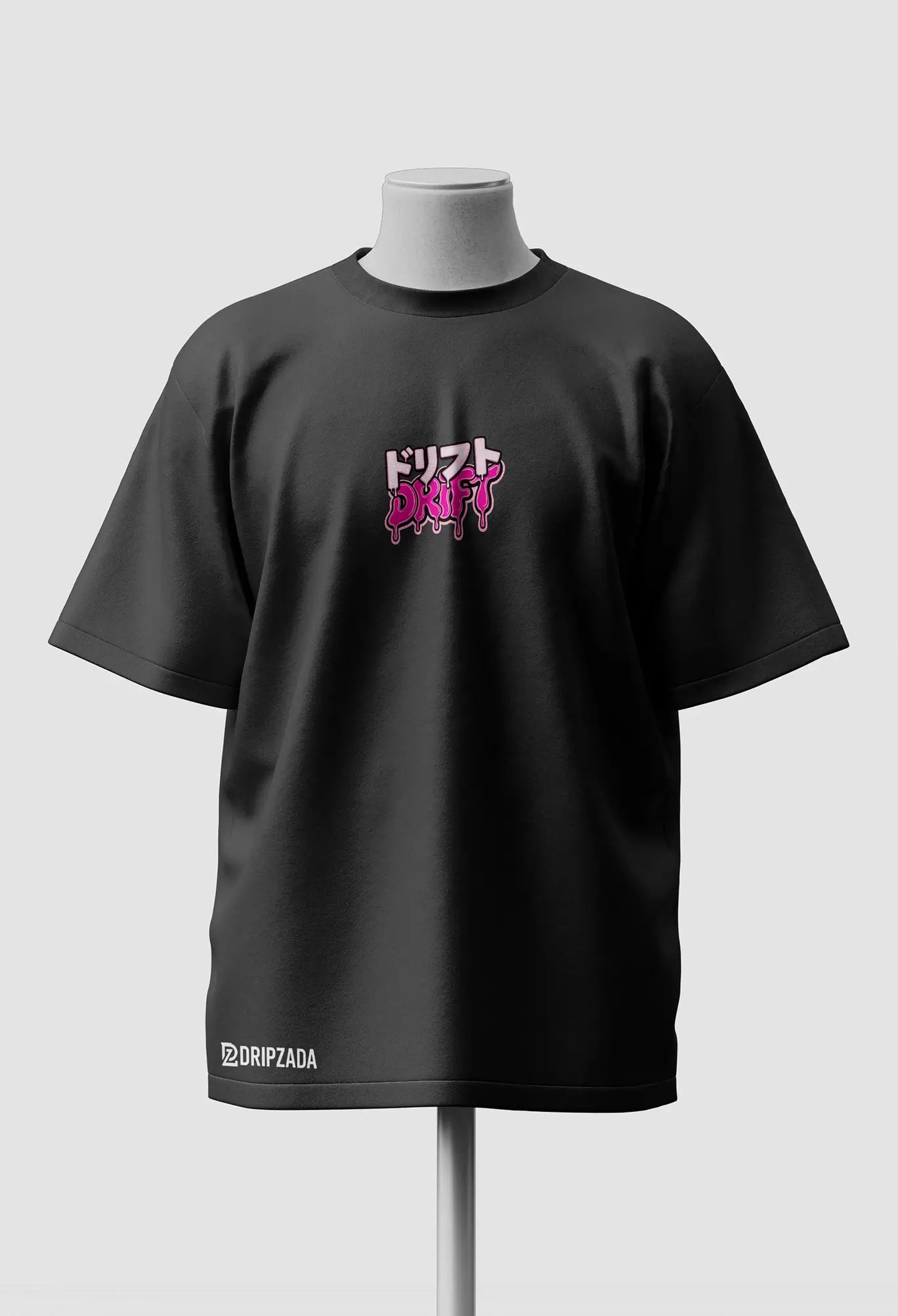 Drift Car Graphic Oversized T-Shirt