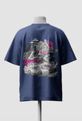 Drift Car Graphic Oversized T-Shirt
