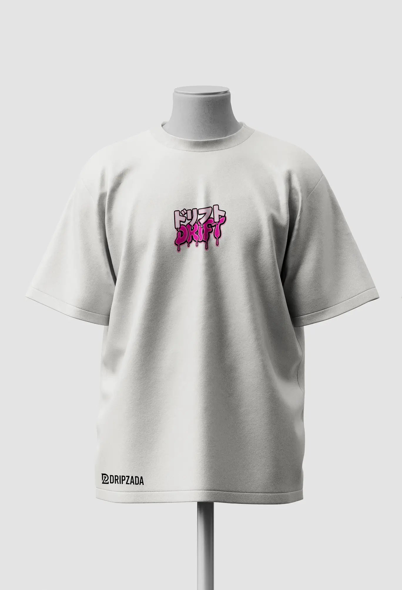 Drift Car Graphic Oversized T-Shirt