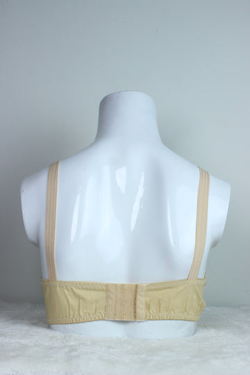 Half Chicken Cotton Imported Bra Beige