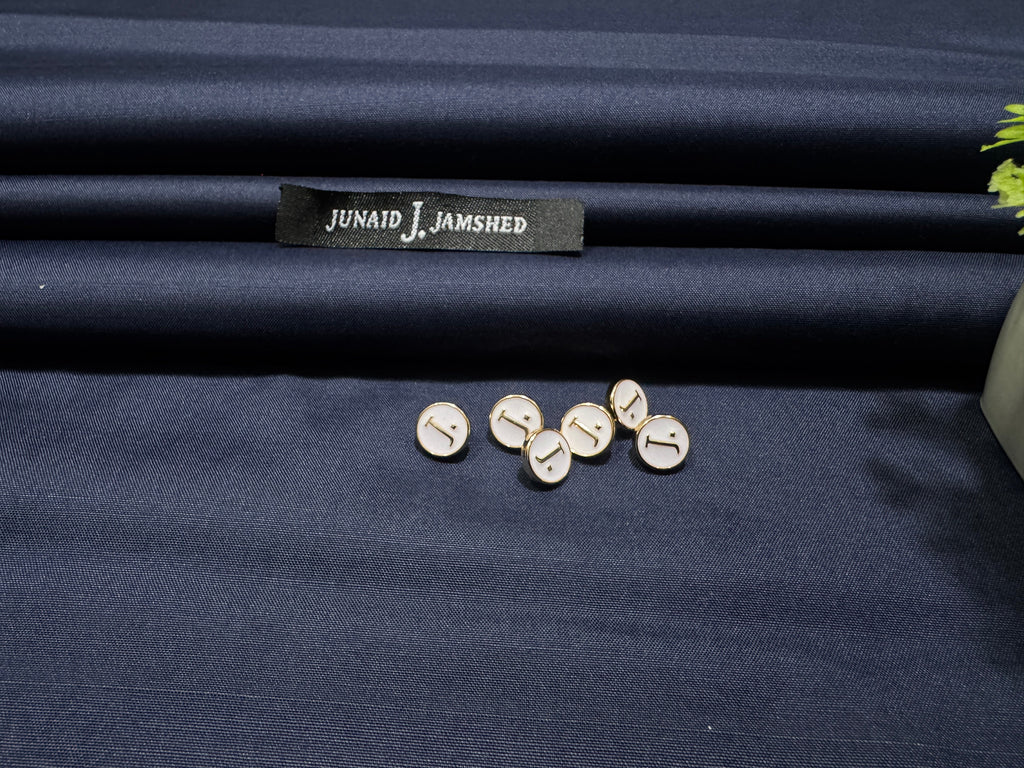 J. MALAI BOSKI (UNSTITCHED) NAVY BLUE