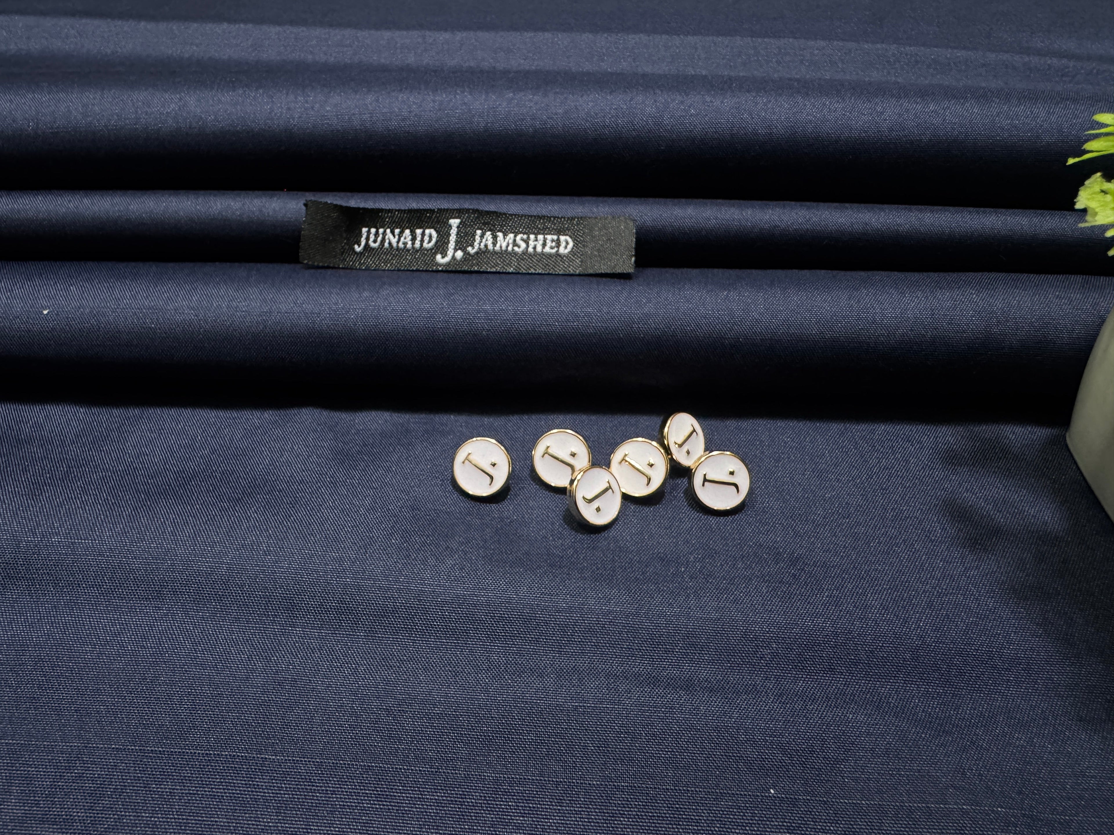 J. MALAI BOSKI (UNSTITCHED) NAVY BLUE