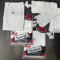 3 Sleeveles Vest (WHITE) + 3 Narrey (Drawstring)
