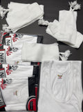 5 Sleeveles Vest (WHITE) + 5 Narrey (Drawstring)