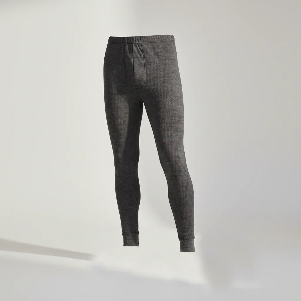 Men's Full-Body Thermal Warmer Wool (FULL SUIT) - Charcoal Grey