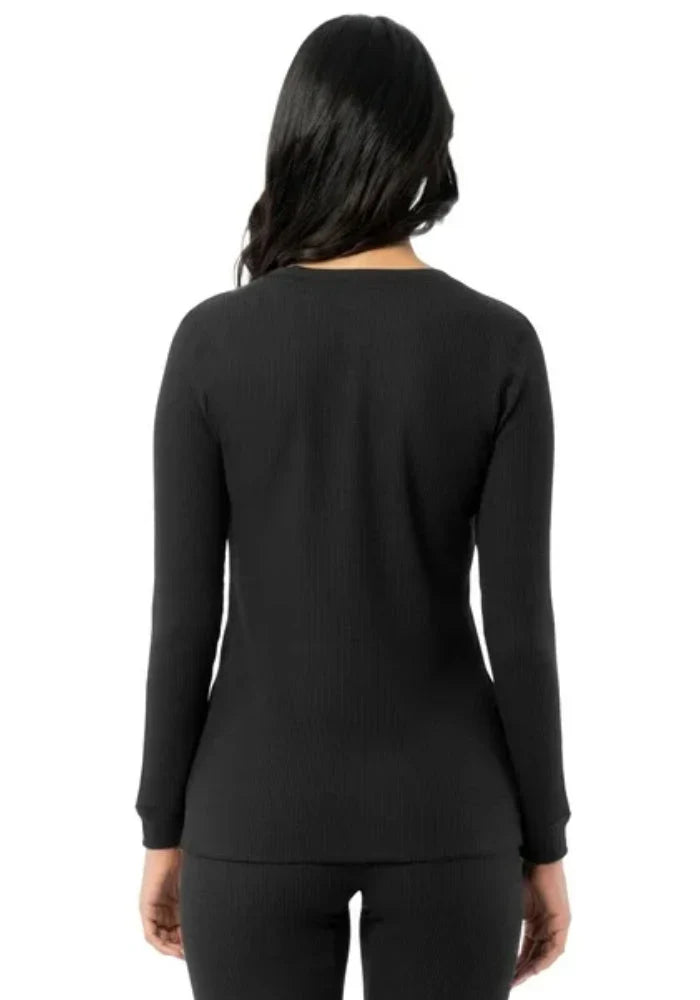 Women's Thermal Warmer Wool (TROUSER) - BLACK