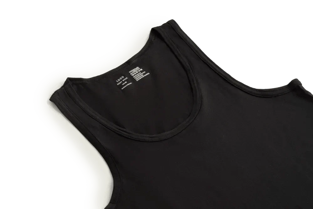 3 Sleeveles Vest (BLACK) + 3 Narrey (Drawstring)