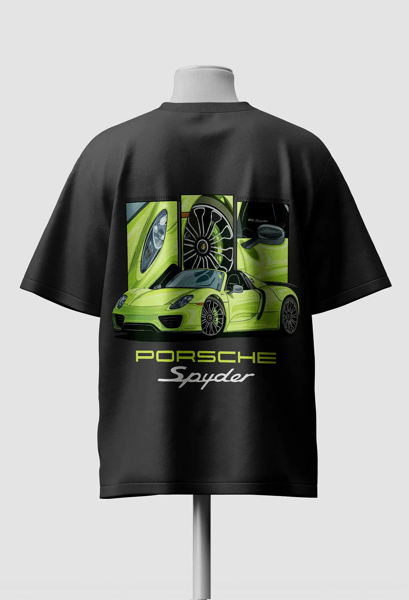 Porsche Car Oversized T-shirt