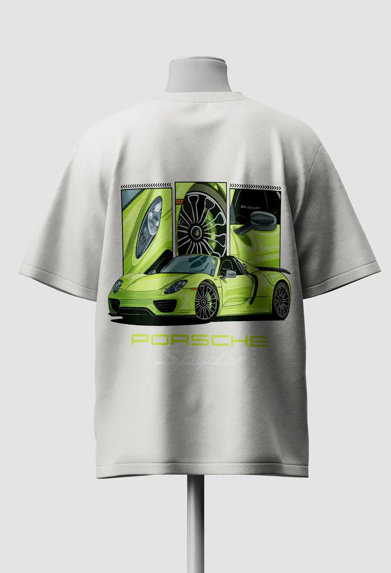 Porsche Car Oversized T-shirt