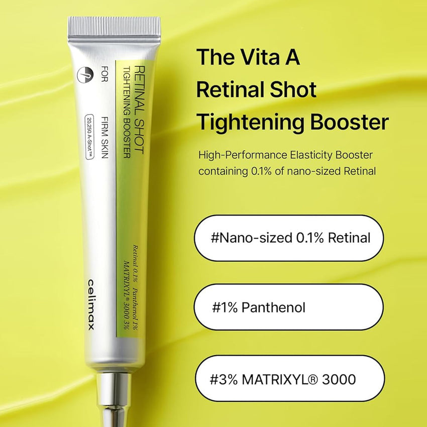 Maax Celimax Retinol Shot Tightening Booster | Advanced Firming & Anti-Aging Serum | Buy 1 Get 1 FREE
