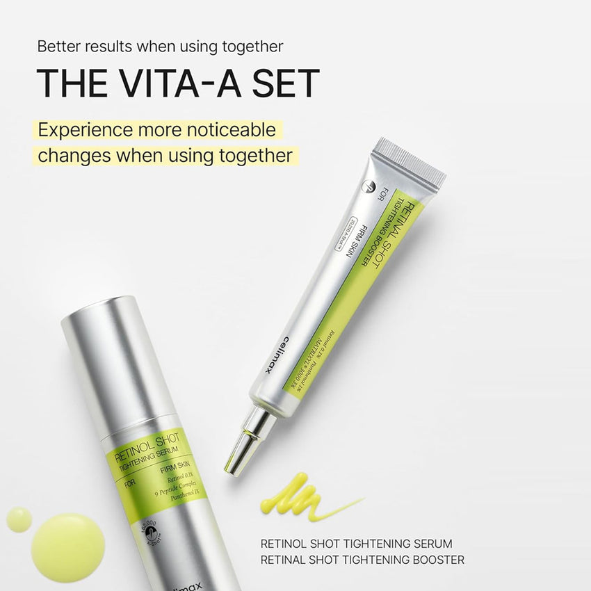 Maax Celimax Retinol Shot Tightening Booster | Advanced Firming & Anti-Aging Serum | Buy 1 Get 1 FREE
