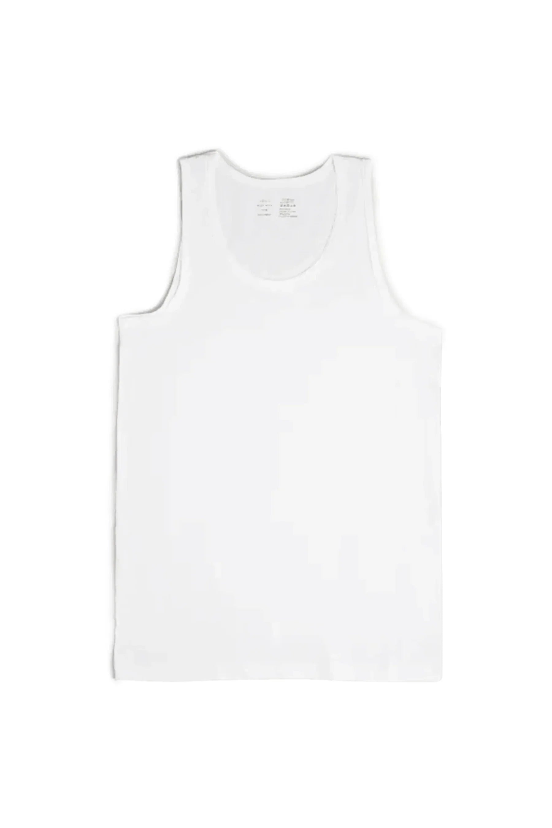 CLASIC VEST SLEEVELESS Athletic Undershirt Multi Pack (WHITE)