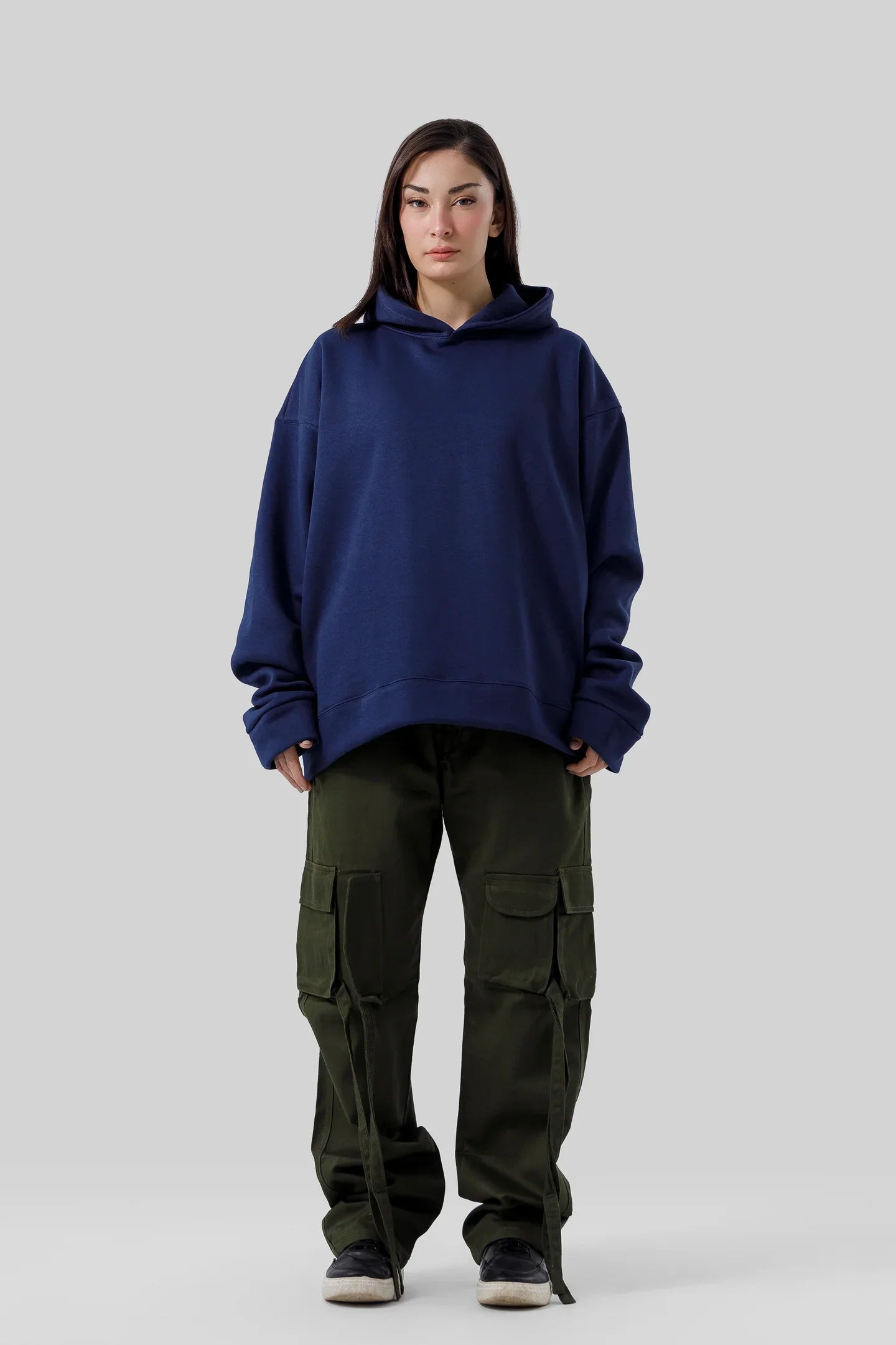 NAVY CORE HOODIE