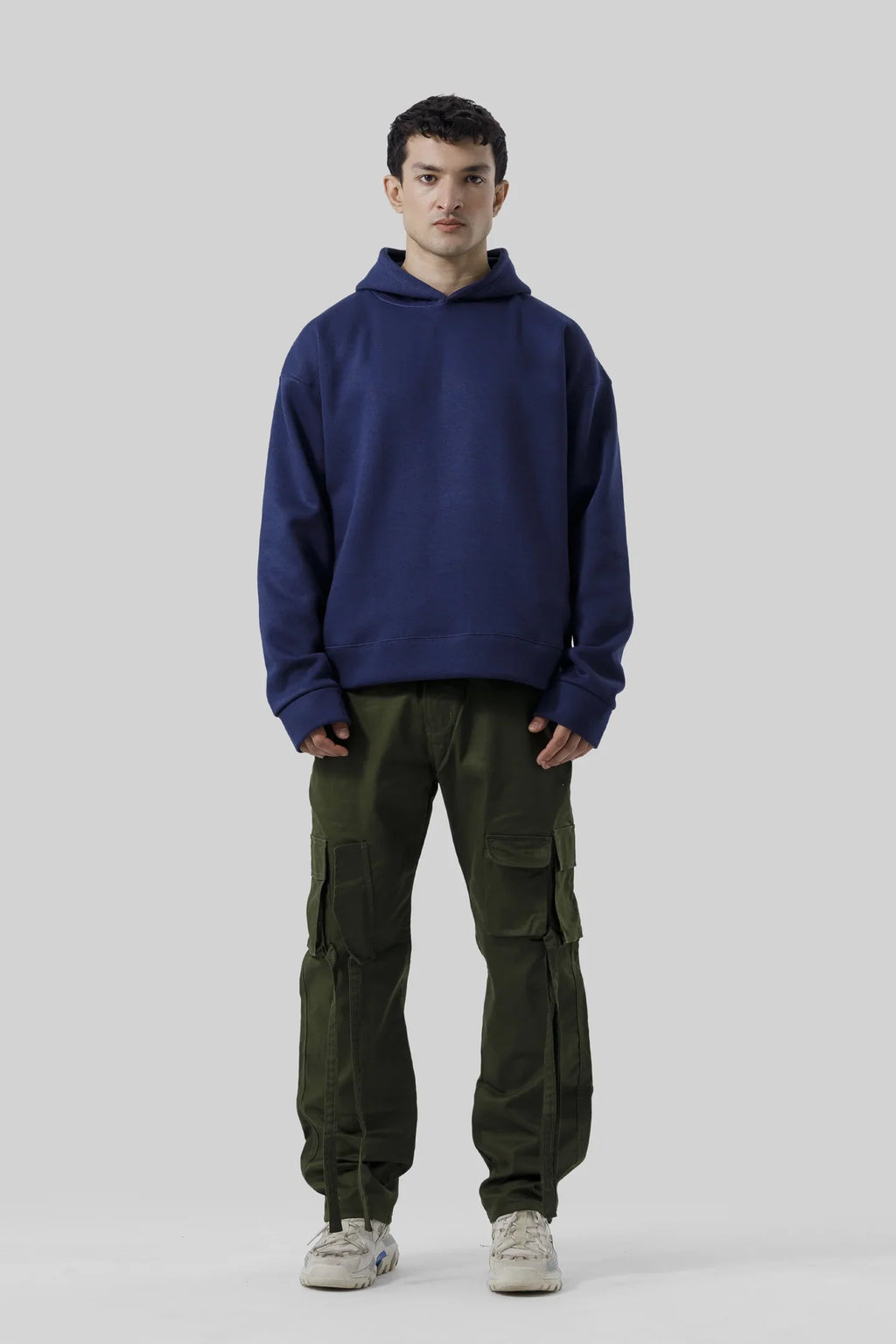 NAVY CORE HOODIE